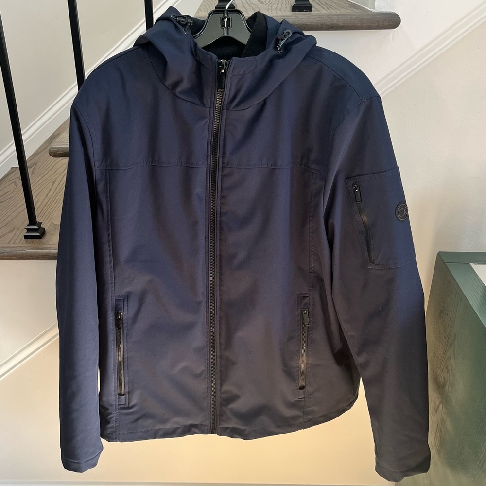 Calvin Klein Navy Winter Parka